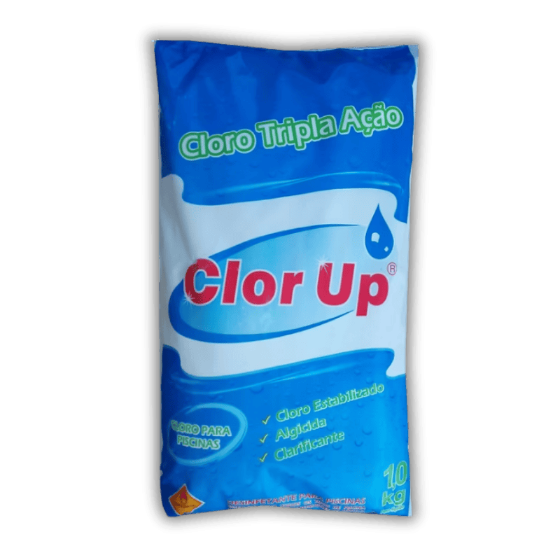 Cloro Ação Imediata Pacote de 1Kg Clor Up