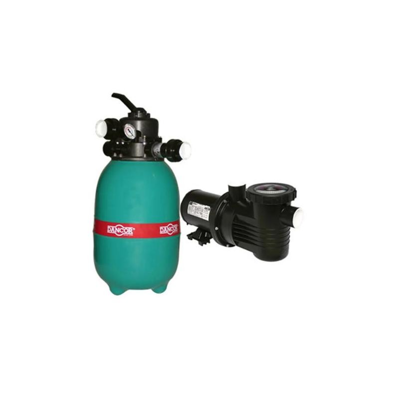 Filtro para Piscina DFR-12-4 Bomba 1/3CV Carrinho