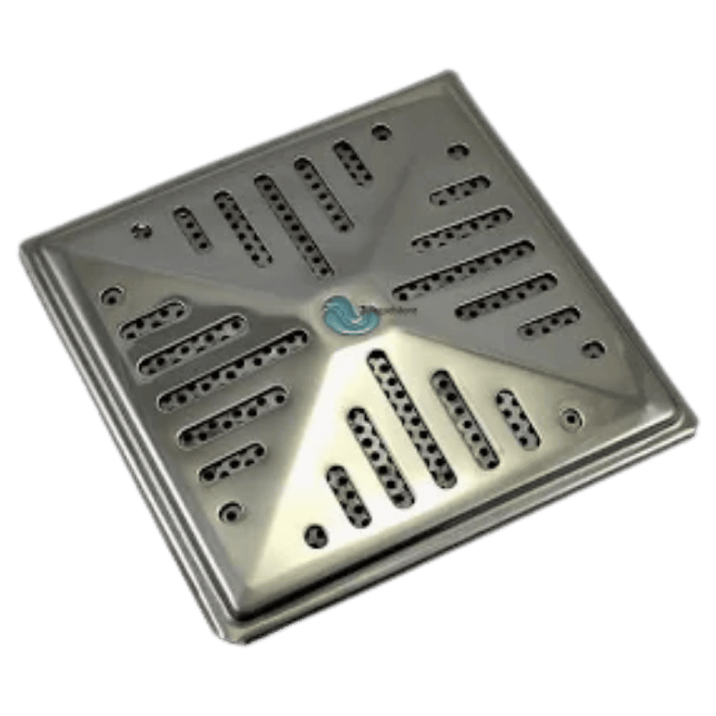 Dreno de Fundo Square Inox 50mm Inaqua (Quadrado)