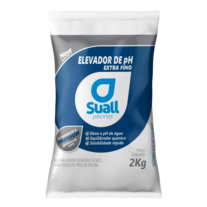 Barrilha Elevador de pH Premium - Leve Suall